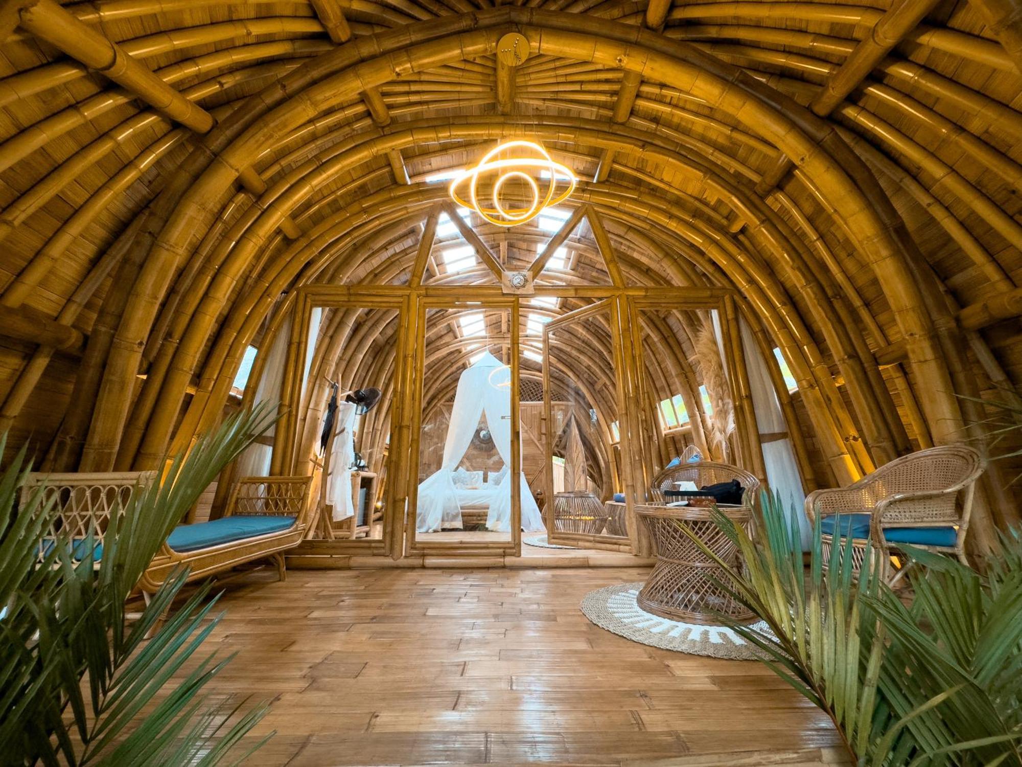 Вілла Bamboo House - Ecobreeze Сідемен Екстер'єр фото