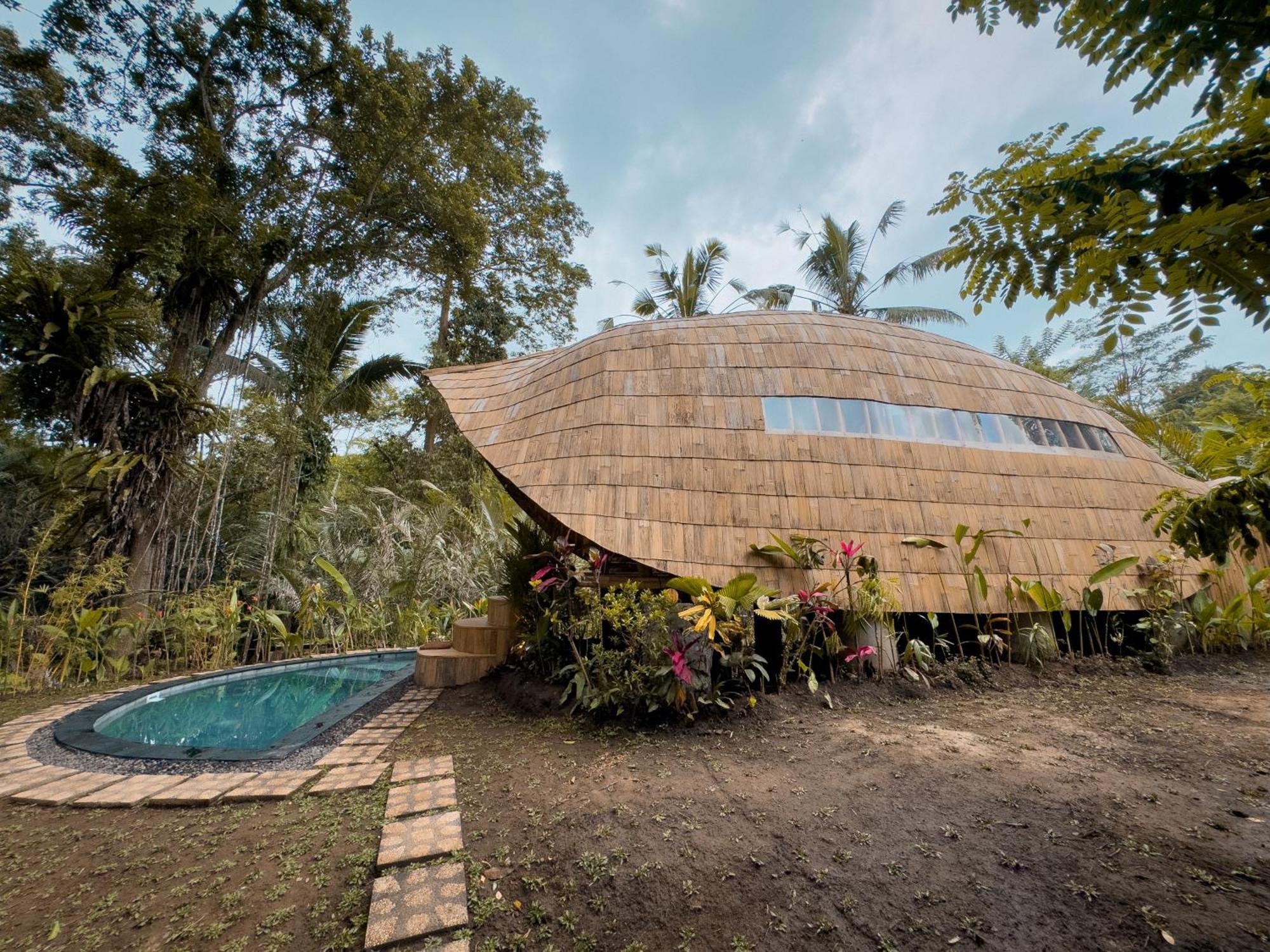 Вілла Bamboo House - Ecobreeze Сідемен Екстер'єр фото
