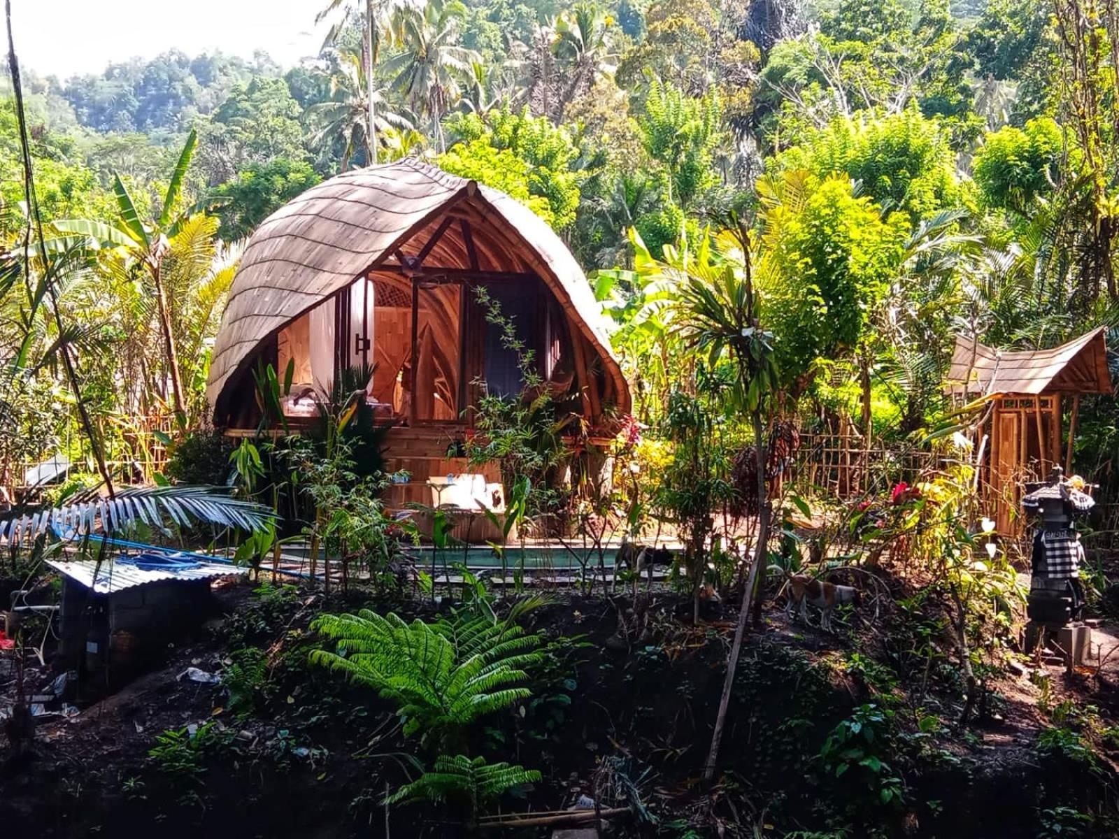 Вілла Bamboo House - Ecobreeze Сідемен Екстер'єр фото