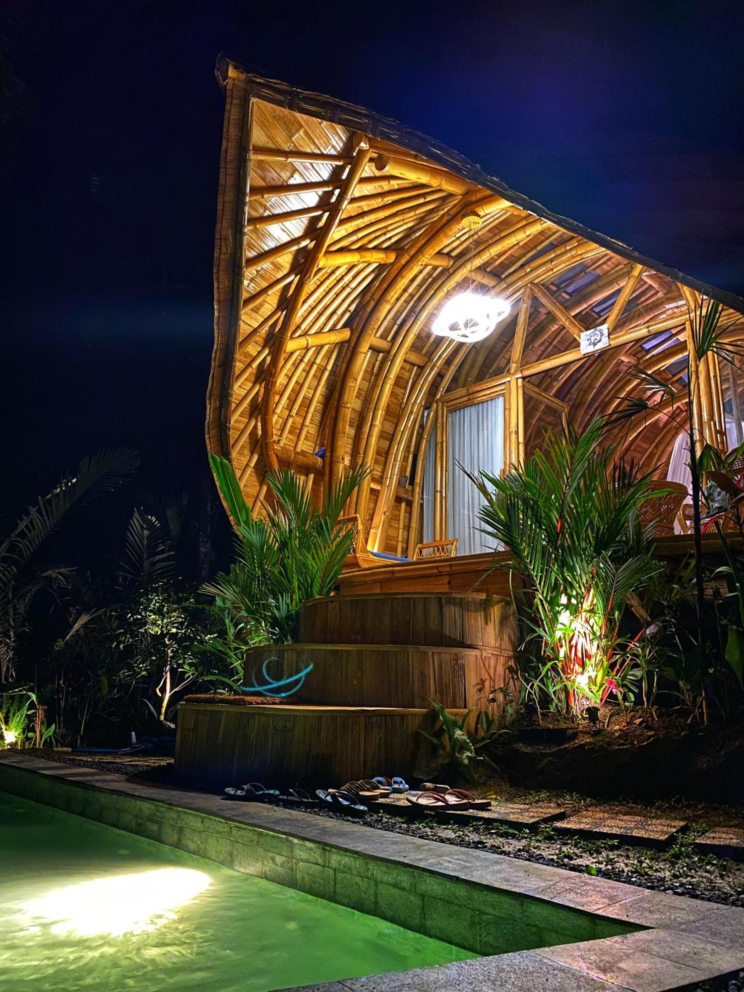 Вілла Bamboo House - Ecobreeze Сідемен Екстер'єр фото