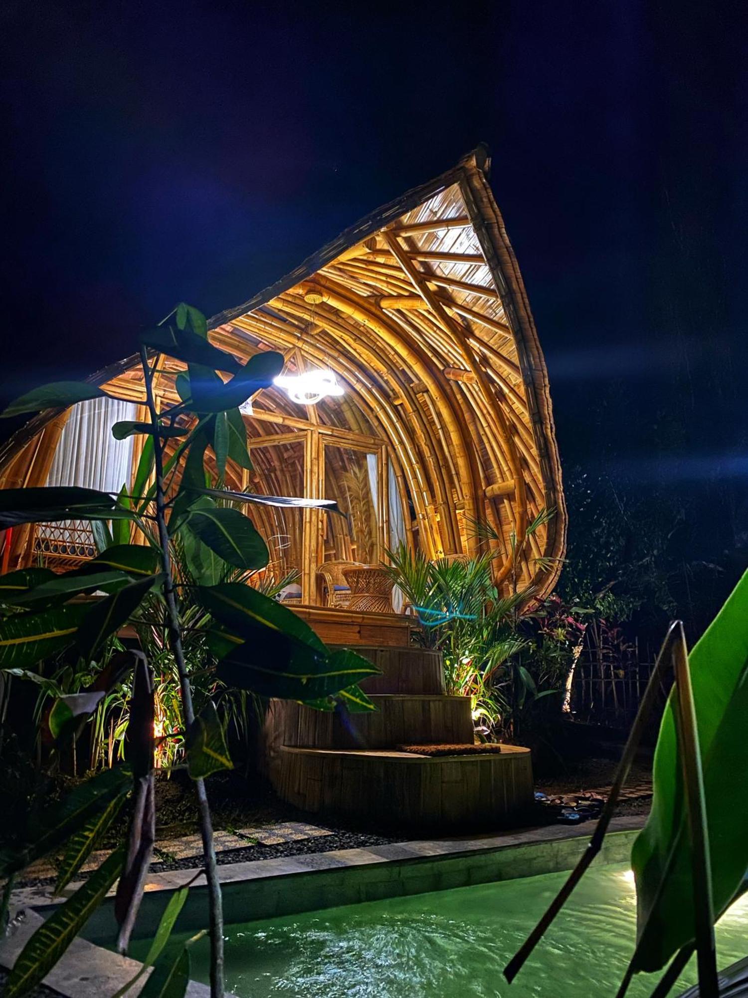 Вілла Bamboo House - Ecobreeze Сідемен Екстер'єр фото