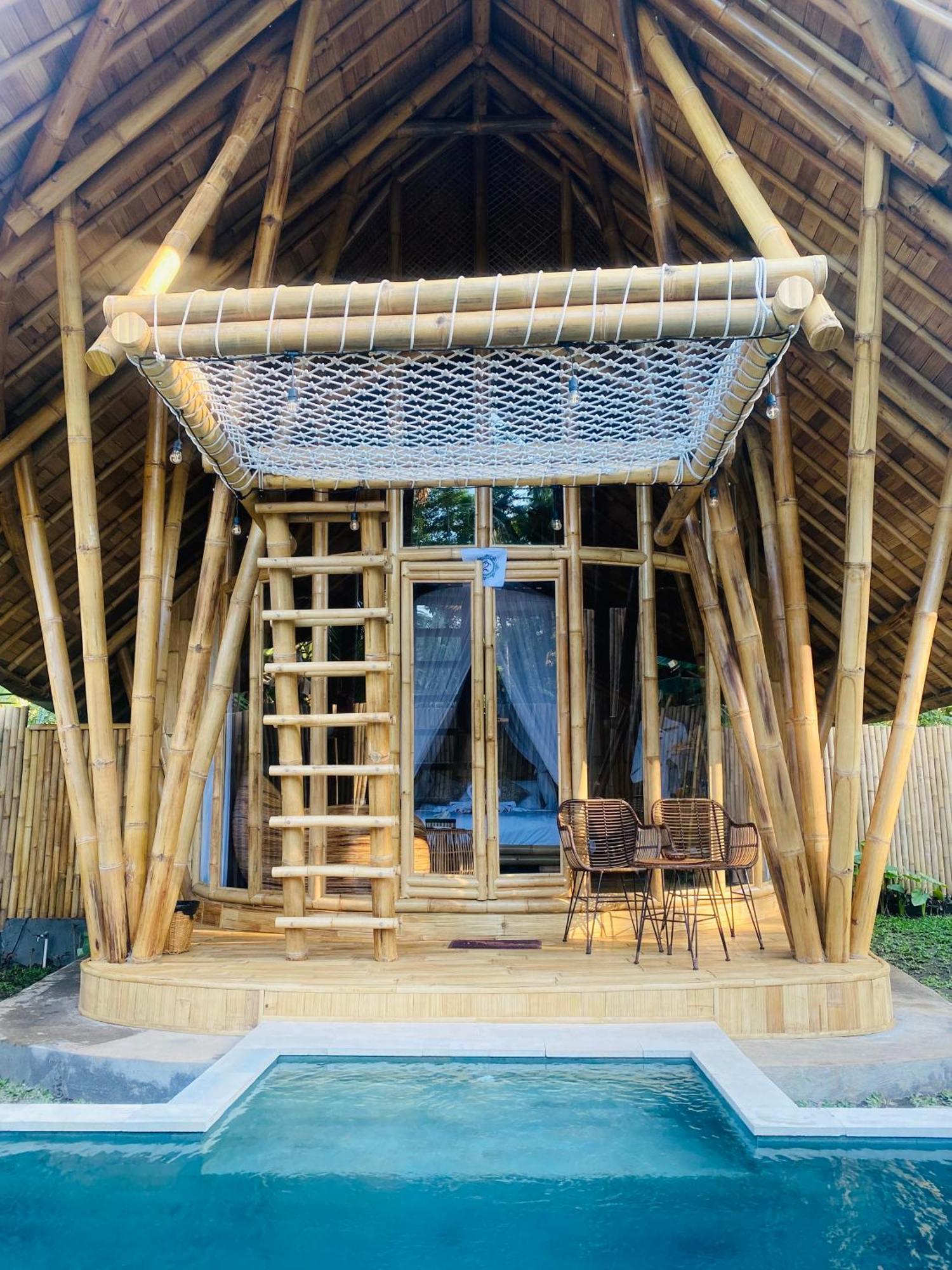 Вілла Bamboo House - Ecobreeze Сідемен Екстер'єр фото