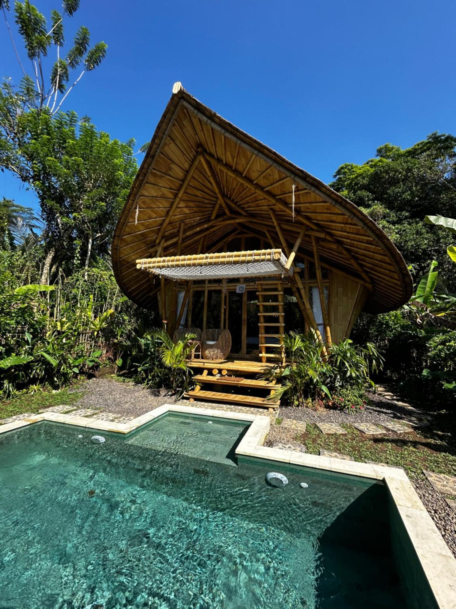 Вілла Bamboo House - Ecobreeze Сідемен Екстер'єр фото