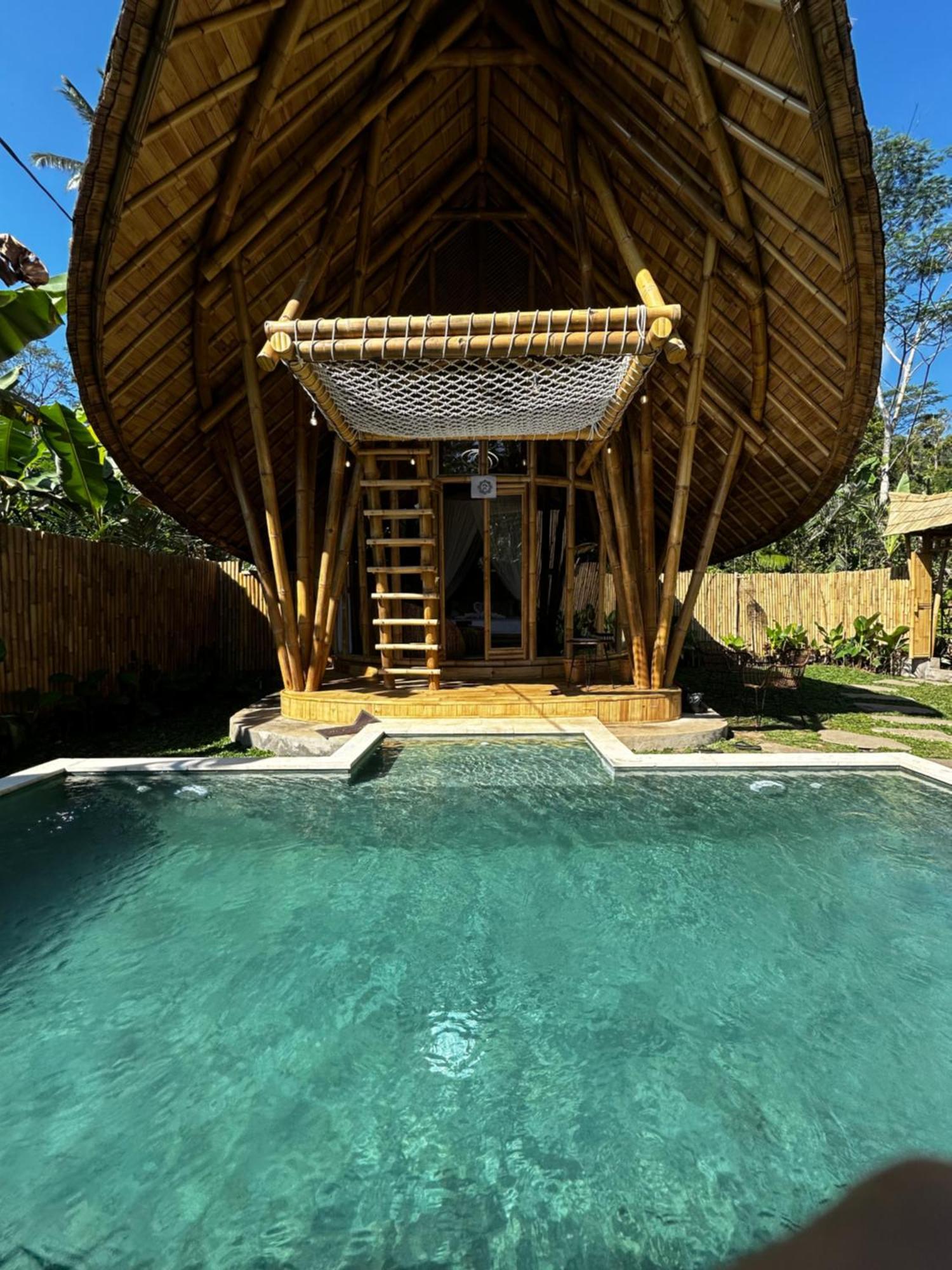 Вілла Bamboo House - Ecobreeze Сідемен Екстер'єр фото