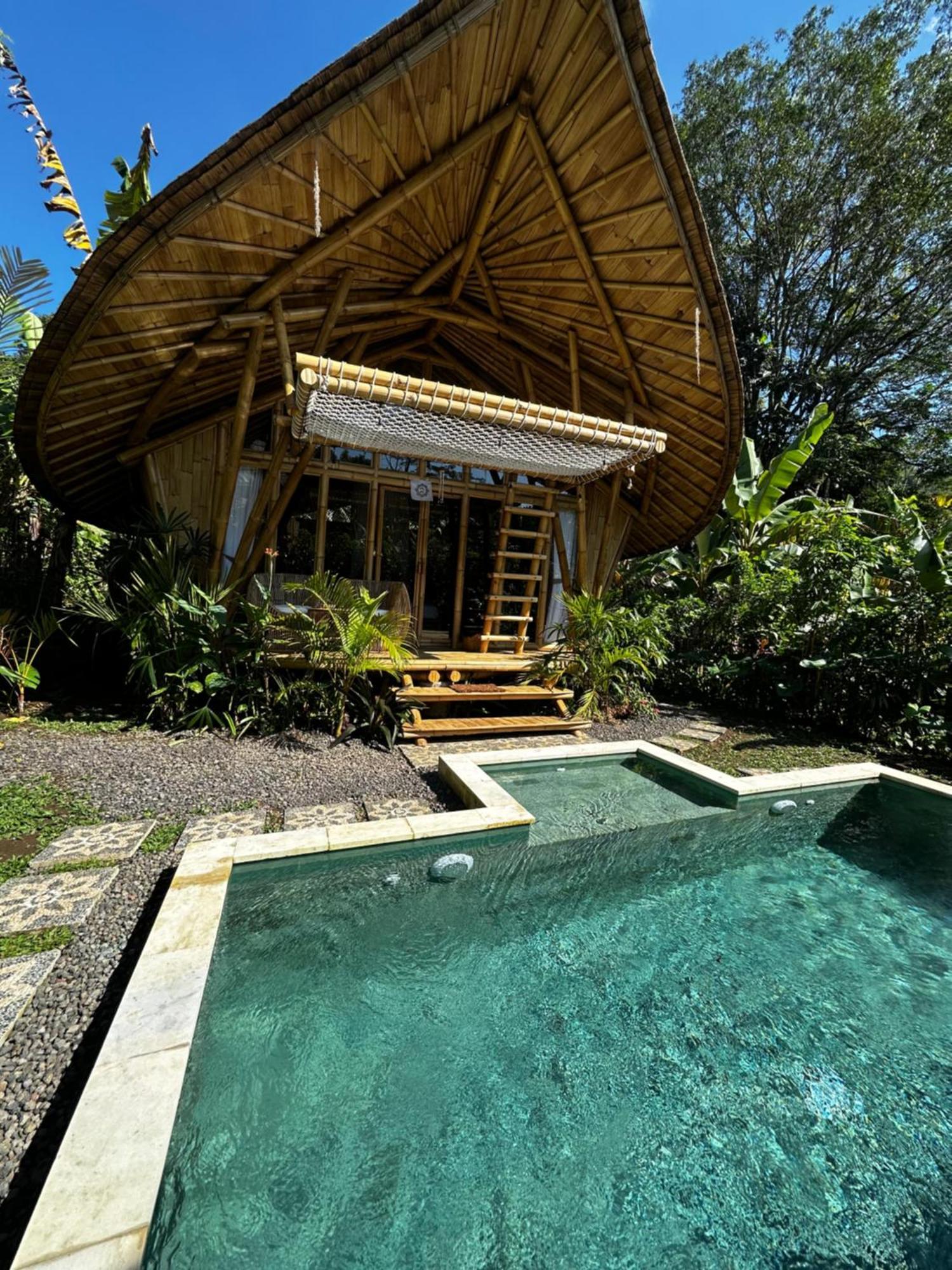 Вілла Bamboo House - Ecobreeze Сідемен Екстер'єр фото