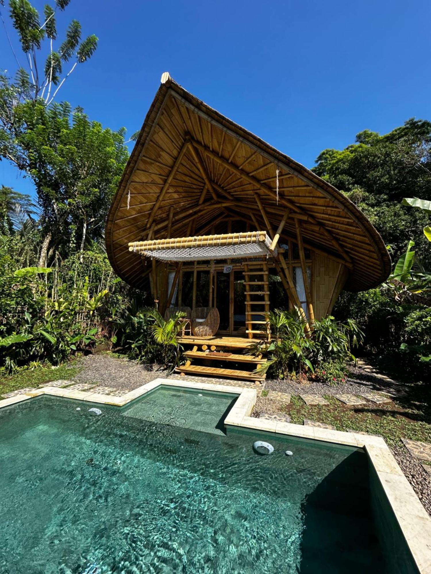 Вілла Bamboo House - Ecobreeze Сідемен Екстер'єр фото