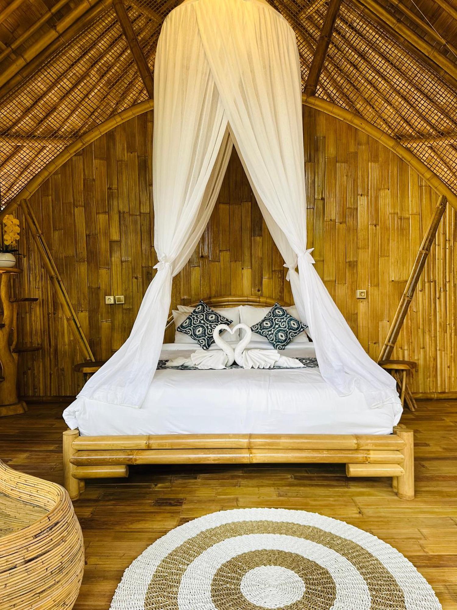 Вілла Bamboo House - Ecobreeze Сідемен Екстер'єр фото