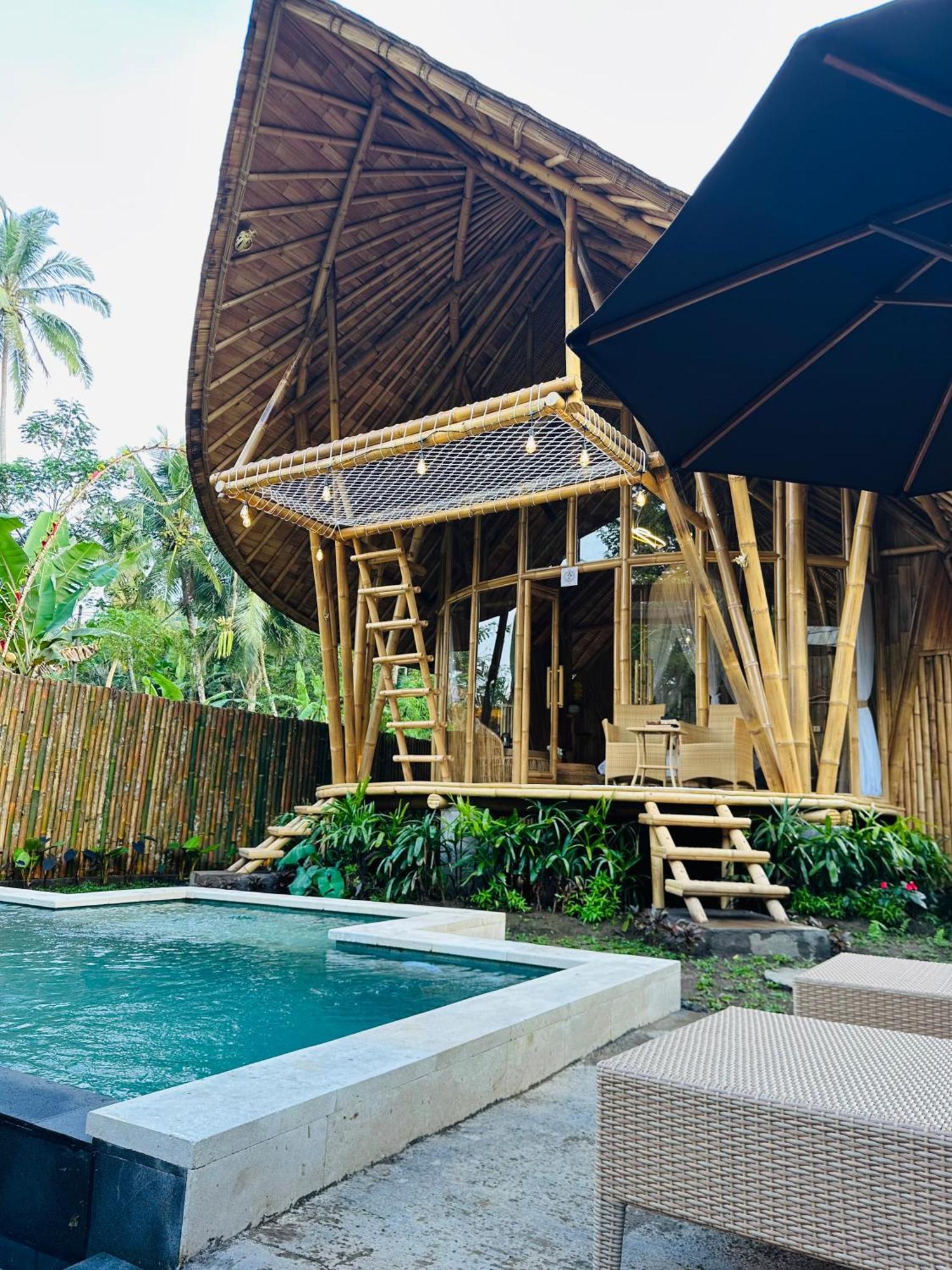 Вілла Bamboo House - Ecobreeze Сідемен Екстер'єр фото