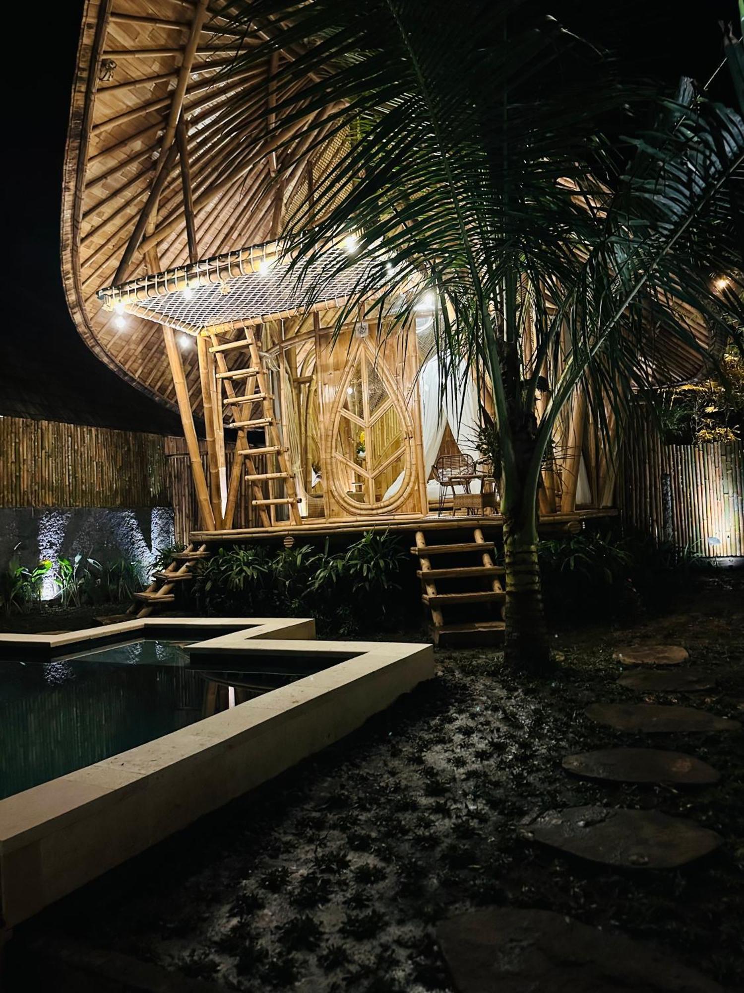 Вілла Bamboo House - Ecobreeze Сідемен Екстер'єр фото