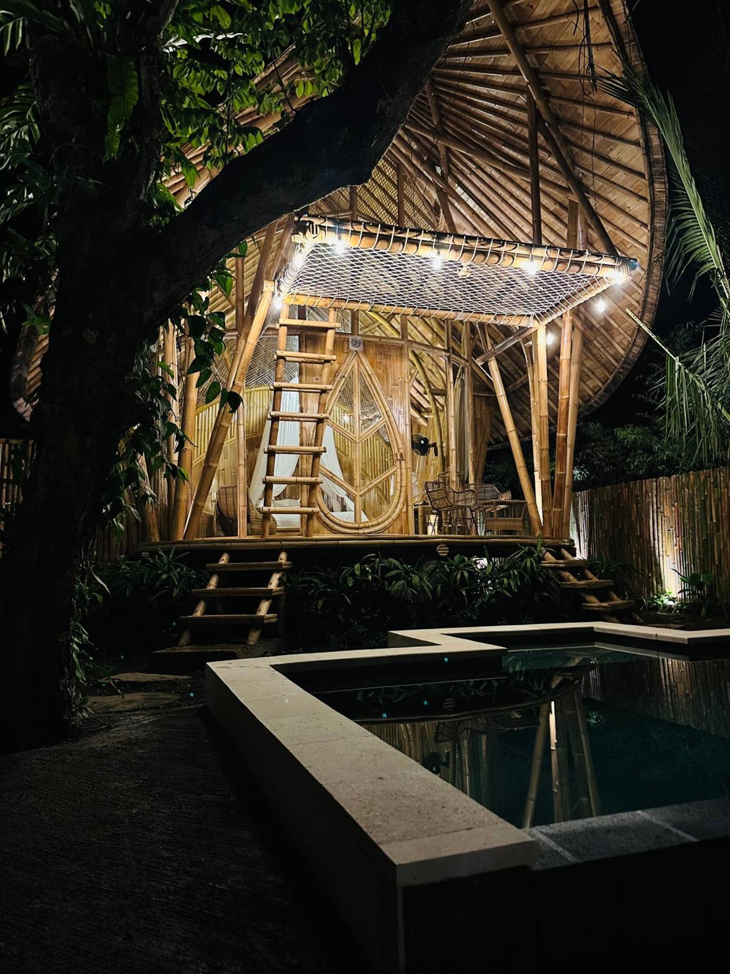 Вілла Bamboo House - Ecobreeze Сідемен Екстер'єр фото